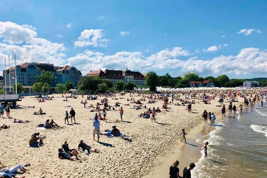 Seaview Apartament Z Balkonem I Widokiem Na Morze - Praia Apartments Sopot