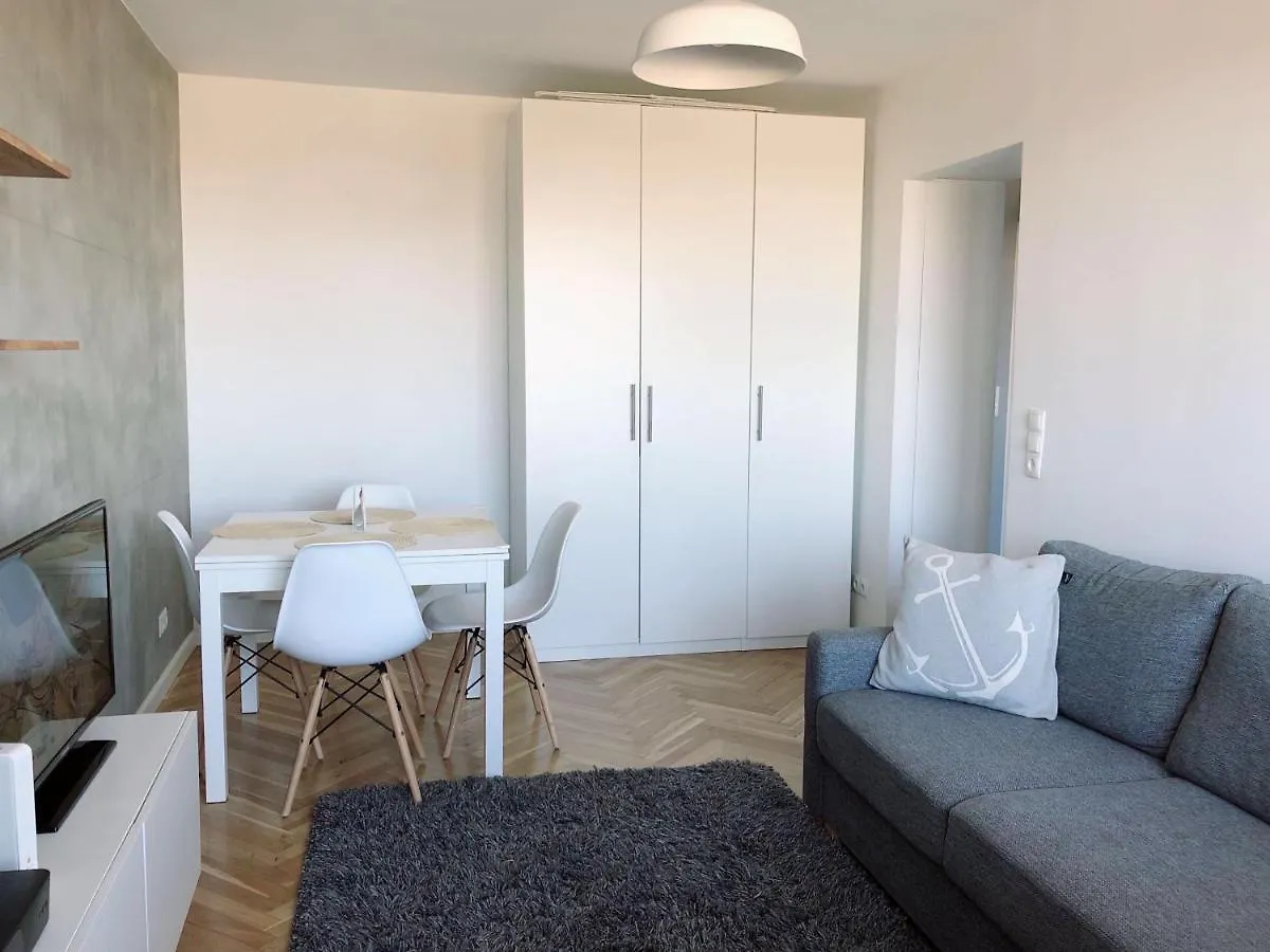 Seaview Apartament Z Balkonem I Widokiem Na Morze - Praia Apartments Sopot Poland